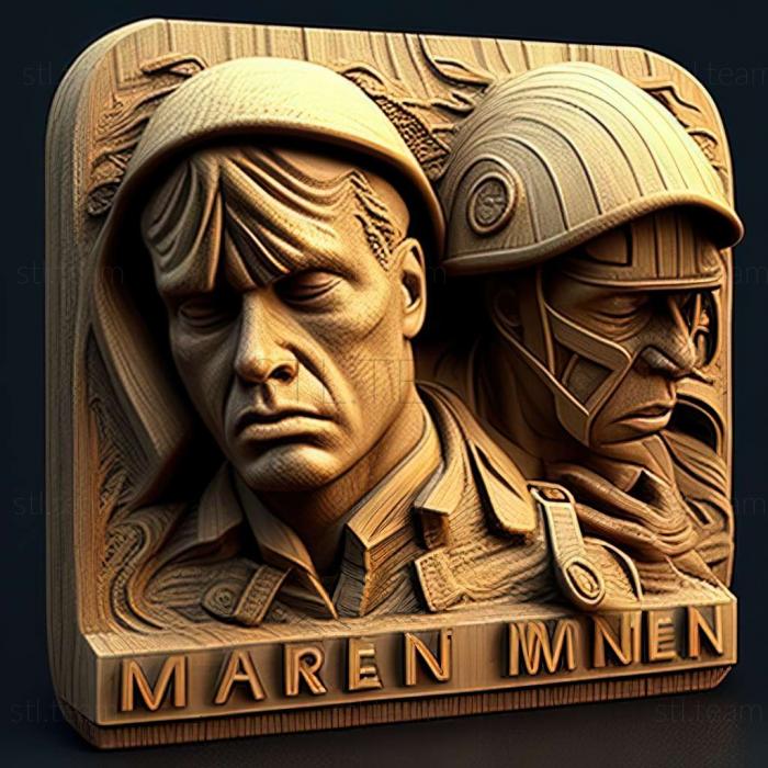 3D модель Гра Men of War Condemned Heroes (STL)